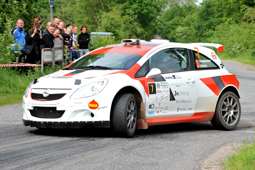 Tom Pedersen og Hans Marx havde ikke det rigtige dækvalg
(Foto: Motorsporten.dk)